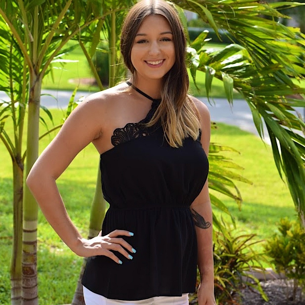 Delilah lace top